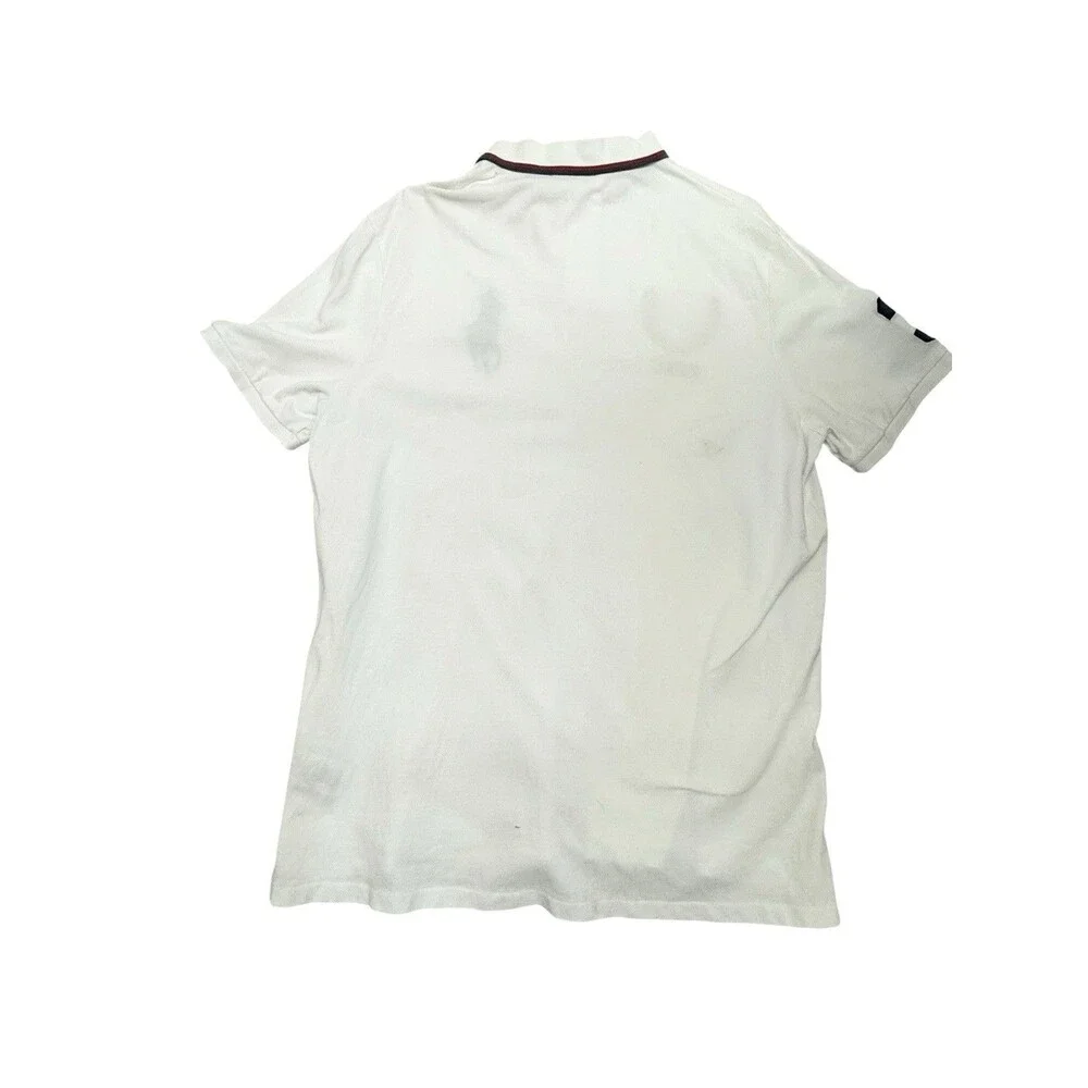 Polo Ralph Lauren Big Pony USA Crest Polo Shirt Men’s XL White Classic Fit